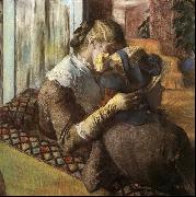 Absinthe Drinker, Edgar Degas